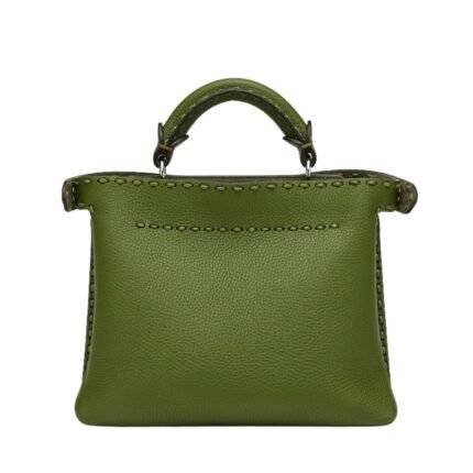 FENDI SELLERIA PEEKABOO SOFT SMALL BAG WITH 476 HAND-SEWN STITCHES