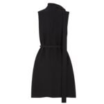 FENDI DRESS BLACK CADY