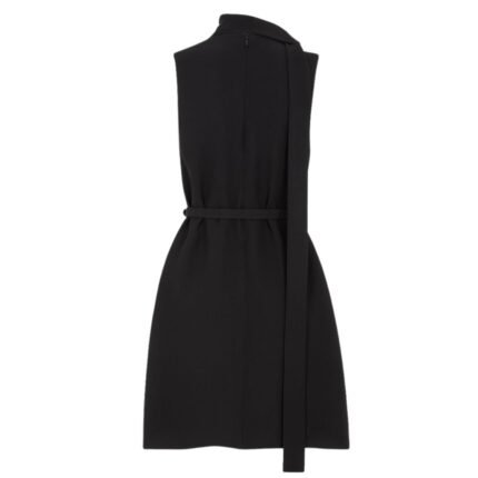 FENDI DRESS BLACK CADY