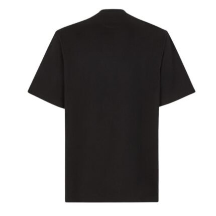 FENDI BLACK JERSEY T-SHIRT