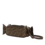 FENDI CANDY BROWN FF CANVAS BAG