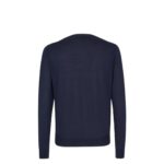 FENDI BLUE WOOL CARDIGAN