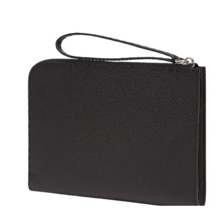 FENDI SMALL YELLOW SELLERIA POUCH WITH 312 HAND-SEWN STITCHES