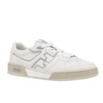 FENDI MATCH SNEAKERS LEATHER LOW-TOPS