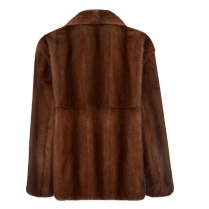 FENDI BROWN MINK BLOUSON