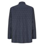FENDI BLOUSON BLUE FF JACQUARD GO TO JACKET