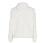 FENDI BLOUSON WHITE NYLON JACKET