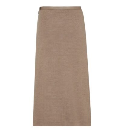 FENDI GRAY WOOL SKIRT (Copy)
