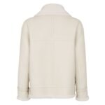 FENDI WHITE SHEARLING JACKET