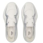FENDI MAD SNEAKERS WHITE LYCRA RUNNING SHOE