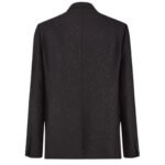 FENDI JACKET BLACK WOOL BLAZER WITH SEQUINS