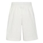 FENDI BERMUDAS SHORT PANTS IN WHITE FF COTTON