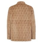 FENDI BEIGE FF MINK JACKET