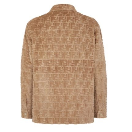 FENDI BEIGE FF MINK JACKET