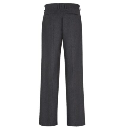 FENDI GRAY WOOL PANTS