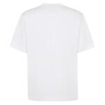 FENDI WHITE COTTON FENDILICIOUS T-SHIRT