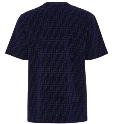 FENDI T-SHIRT IN PIQUÉ