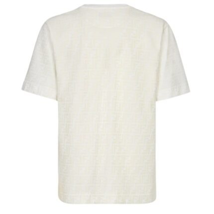 FENDI T-SHIRT IN PIQUÉ (Copy)