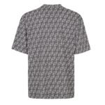 FENDI FF LABYRINTH COTTON T-SHIRT