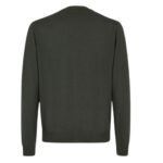 FENDI SWEATER BLACK WOOL PULLOVER