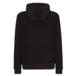 FENDI BLACK FF TERRY SWEATSHIRT