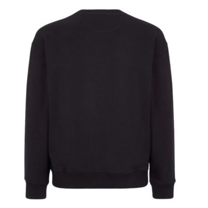 FENDI BLACK JERSEY SWEATSHIRT
