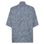 FENDI BLUE JEWELS SILK SHIRT