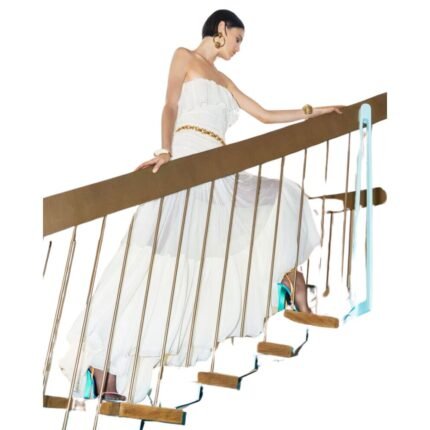 SAINT LAURENT DOMINIQUE SANDALS IN SATIN CREPE