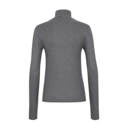 FENDI SWEATER GRAY COTTON JUMPER