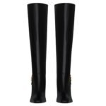 SAINT LAURENT JULIA BOOTS IN SMOOTH LEATHER
