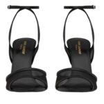 SAINT LAURENT MISSY SANDALS IN TULLE