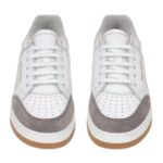SAINT LAURENT SL/61 SNEAKERS IN SMOOTH LEATHER AND SUEDE