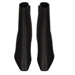 SAINT LAURENT JILL BOOTIES IN SMOOTH LEATHER