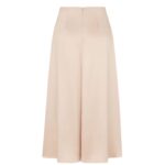 FENDI CHAMPAGNE-COLORED SILK SKIRT