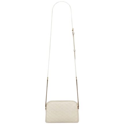 SAINT LAURENT GABY ZIPPERED POUCH IN LAMBSKIN