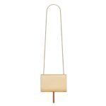 SAINT LAURENT KATE TASSEL SMALL IN METALLIC LEATHER