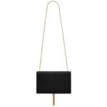 SAINT LAURENT KATE MEDIUM TASSEL IN CROCODILE EMBOSSED LEATHER