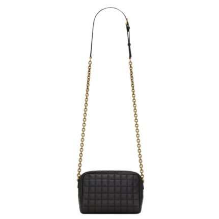 SAINT LAURENT CASSANDRE MATELASSÉ CARRÉ CAMERA BAG IN LAMBSKIN