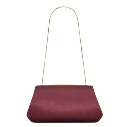 SAINT LAURENT CLUTCH SMALL IN SATIN