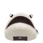FENDI ONIGIRI WHITE SHEEPSKIN BAG