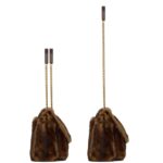 SAINT LAURENT NIKI LARGE IN SHEARLING