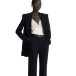 SAINT LAURENT JACKET IN SILK CREPE