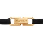 SAINT LAURENT BACKLESS ROMPER IN SILK CREPE MUSLIN