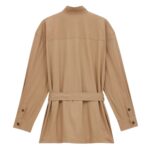 SAINT LAURENT TUNIC IN COTTON SERGE