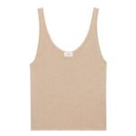 SAINT LAURENT TANK TOP IN LUREX KNIT