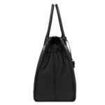 SAINT LAURENT SAC DE JOUR 48H DUFFEL IN NYLON AND LEATHER