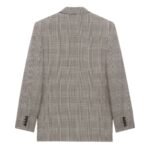 SAINT LAURENT JACKET IN PRINCE OF WALES WOOL