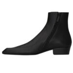 SAINT LAURENT AUGUSTIN BOOTS IN SMOOTH LEATHER