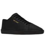 SAINT LAURENT GYM SNEAKERS IN SMOOTH LEATHER