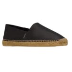 SAINT LAURENT ESPADRILLES IN SMOOTH LEATHER